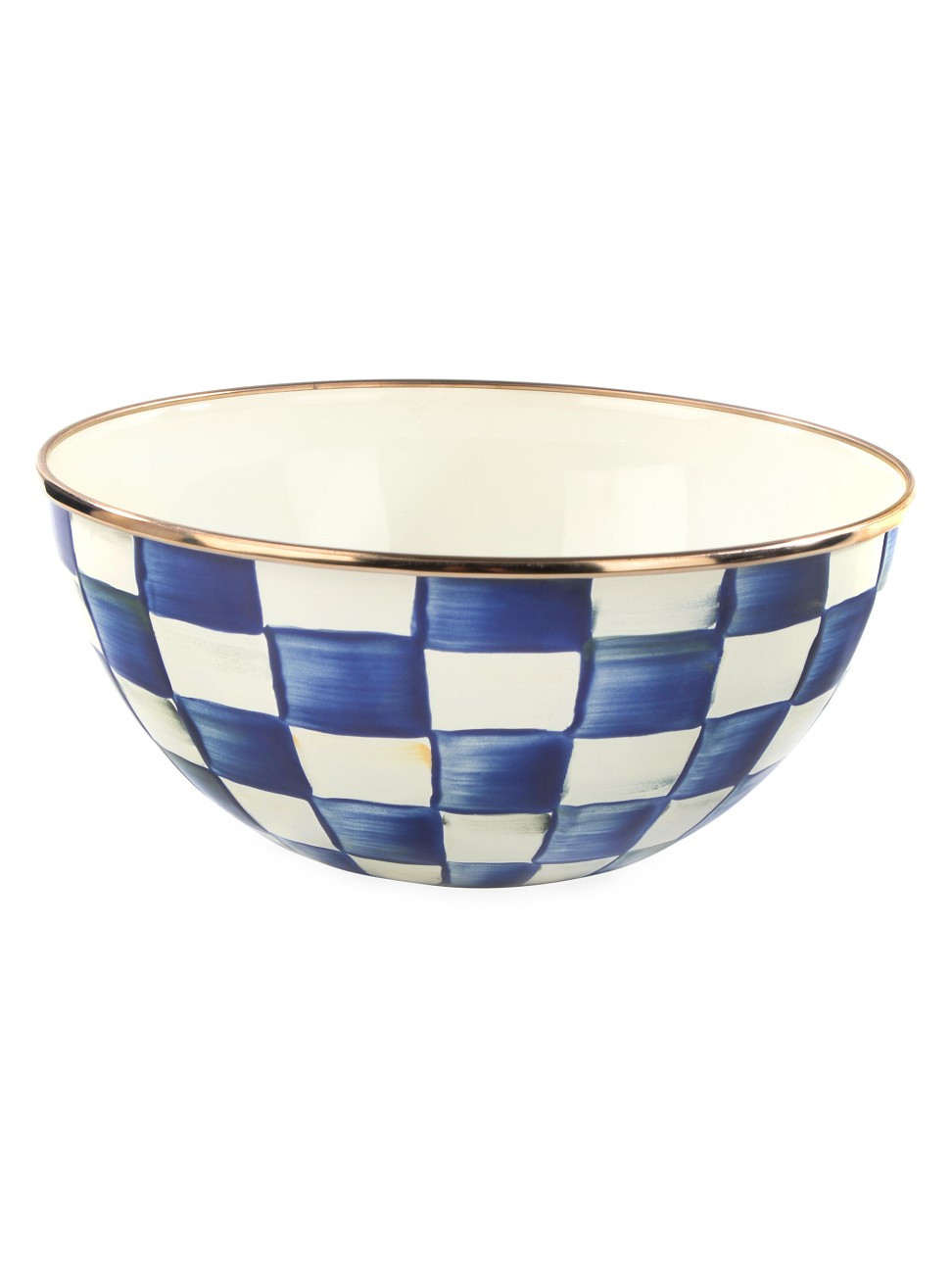 MacKenzie-Childs Royal Check Everyday Bowl - Size XL | Saks Fifth Avenue