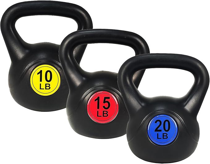 NEWBULIG Kettlebell Sets, Strength Training Kettlebells for Women and Men, Kettle bells Weights S... | Amazon (US)