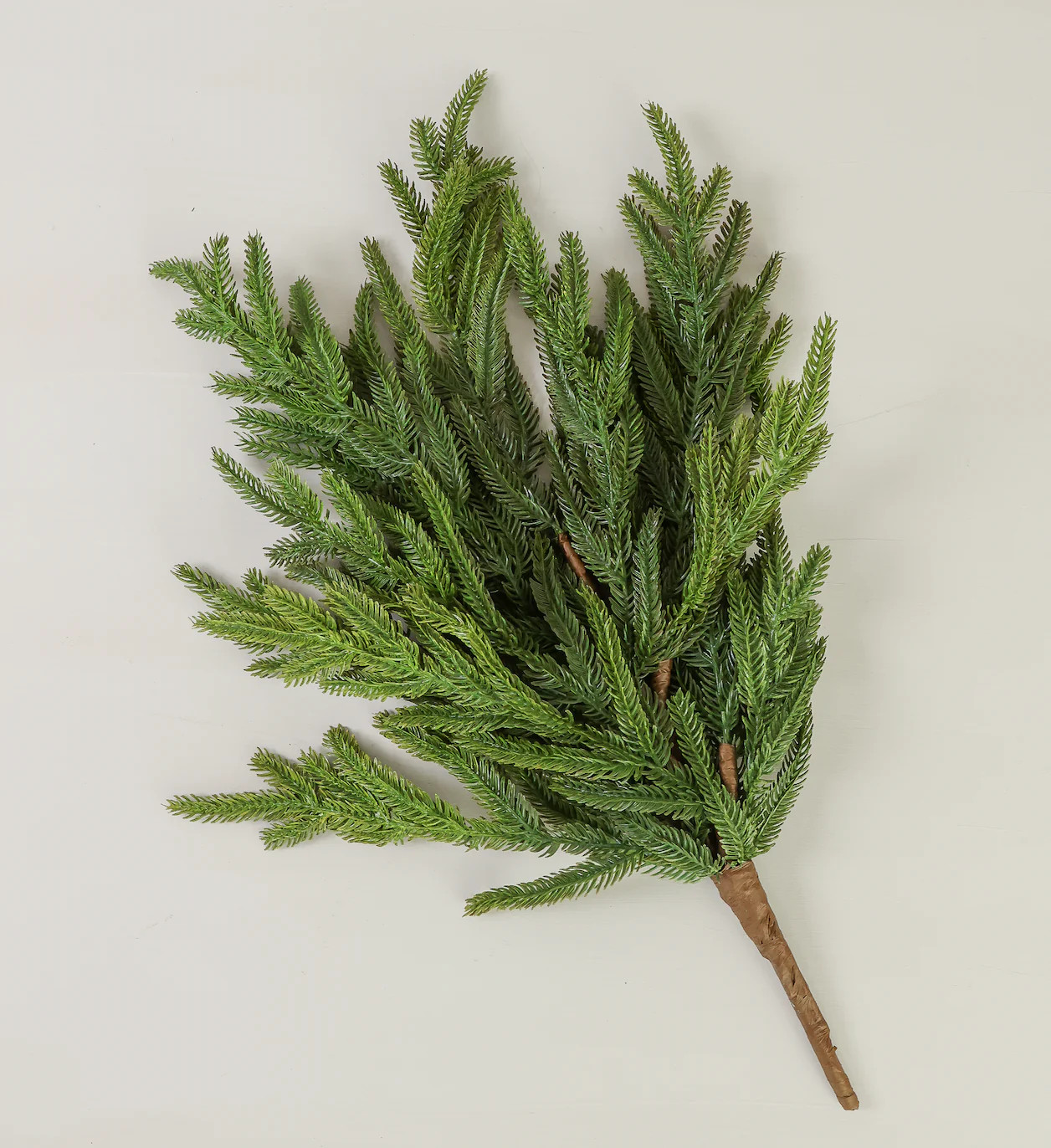 19" Soft Touch Evergreen Stem | Eco Chic Home