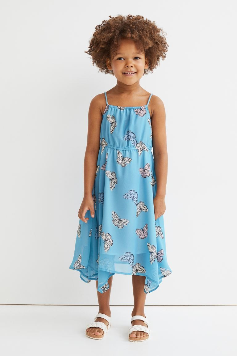 Asymmetric Chiffon Dress | H&M (US + CA)