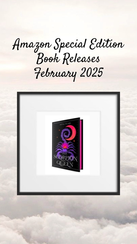 Amazon Special Edition Book Releases February #amazonbooks #sprayededgebooks #booktok #bookrecs #bookishthings #bookish #prettybooks 

#LTKGiftGuide #LTKFindsUnder50