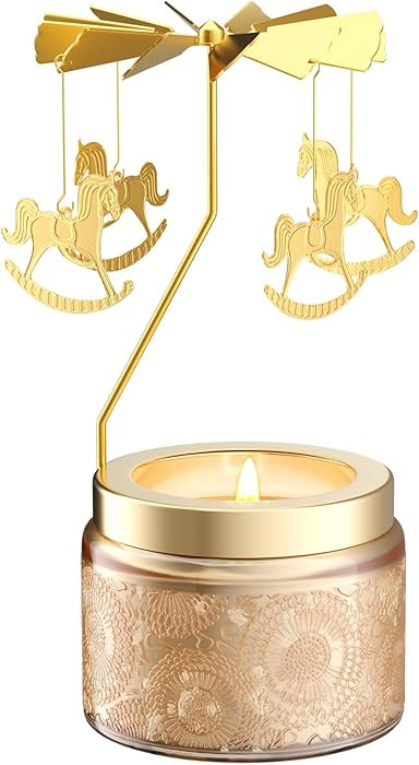 Rotatable Osmanthus Flower Scented Candle, Gifts for Women, Single-Wick with 20 Hours of Burn Tim... | Amazon (US)