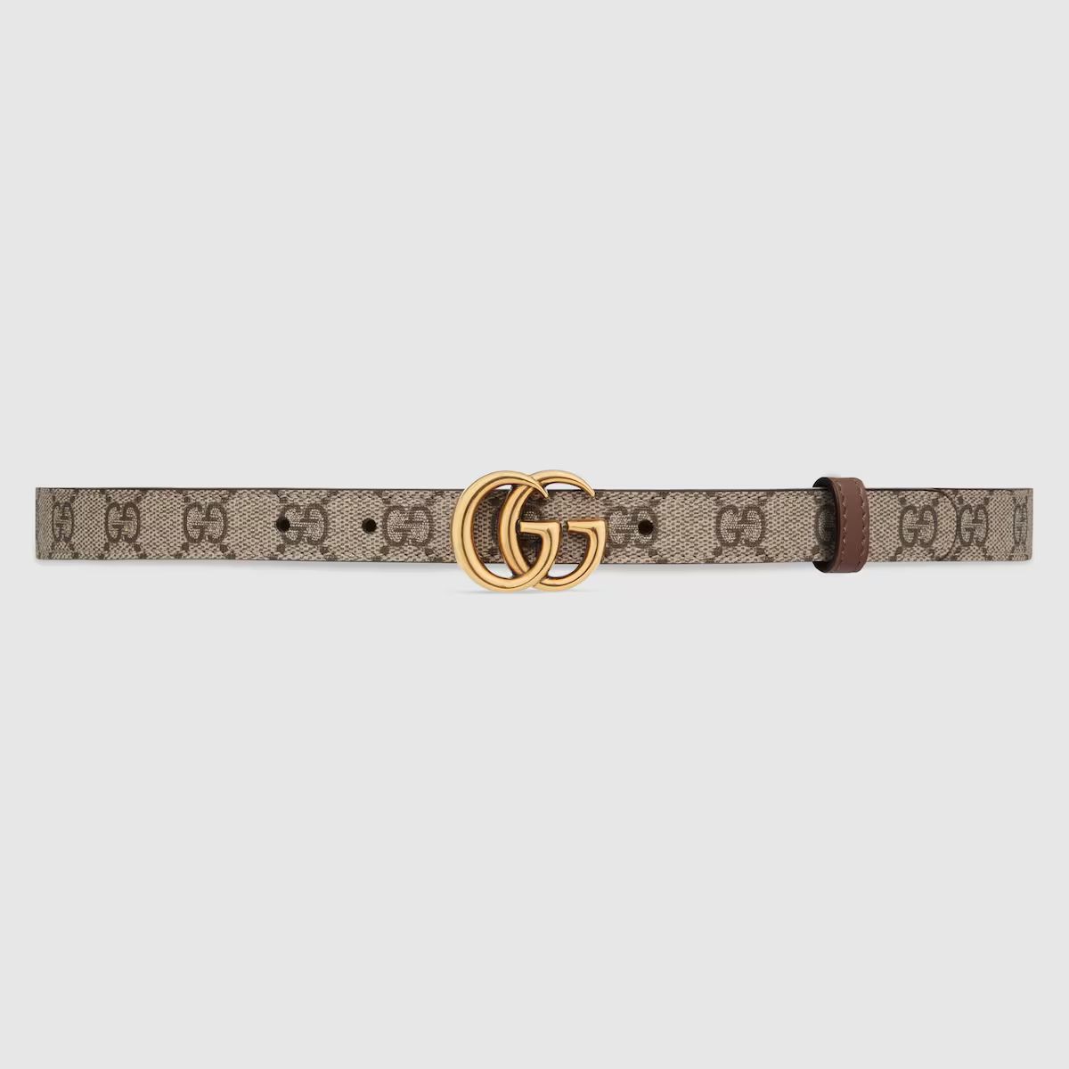 Gucci GG Marmont reversible thin belt | Gucci (US)