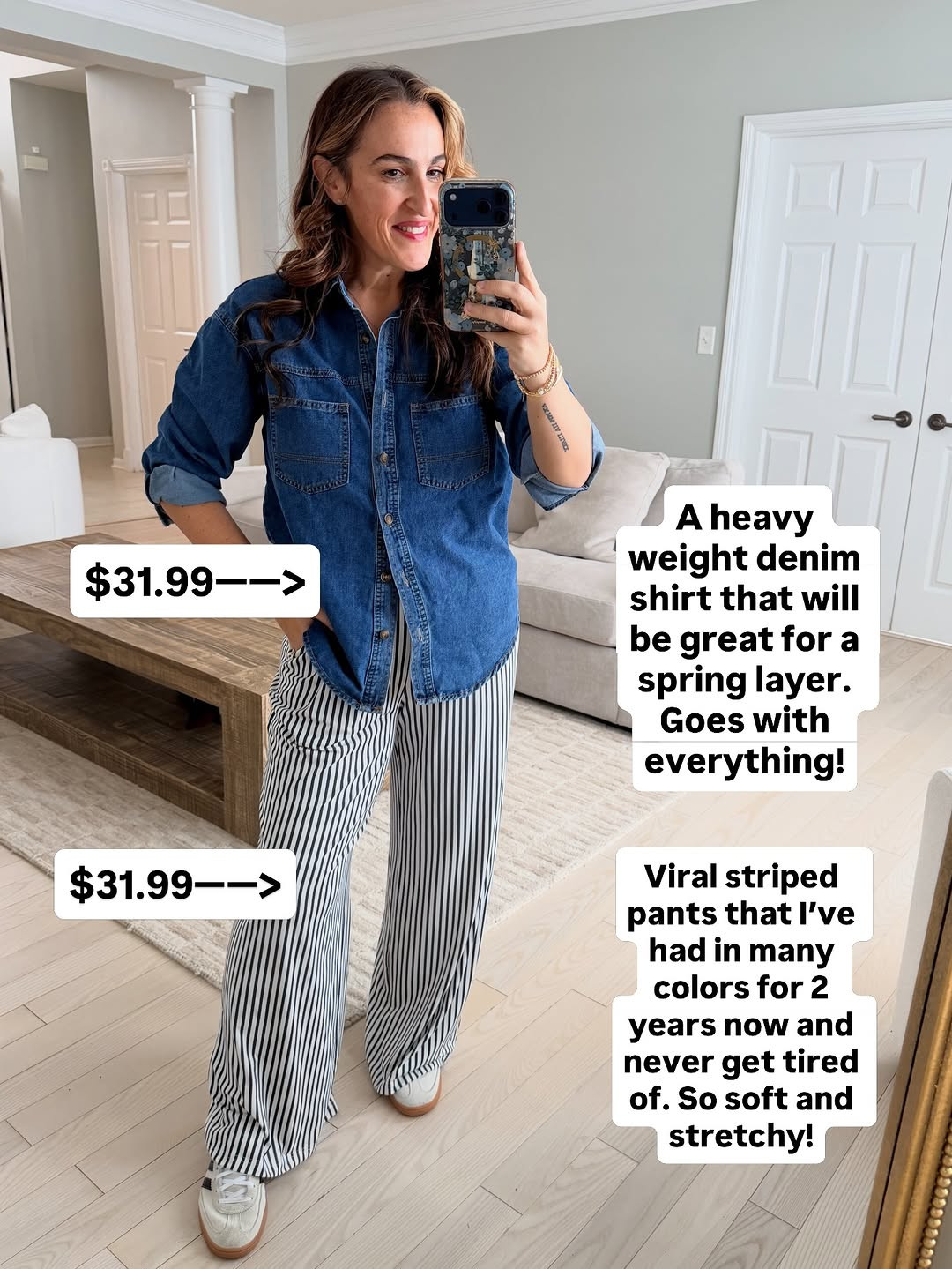 Wearing a size medium in all. 
#businesscasual #springoutfit #workoutfit 

 #LTKootd #LTKMidsize #LTKWorkwear