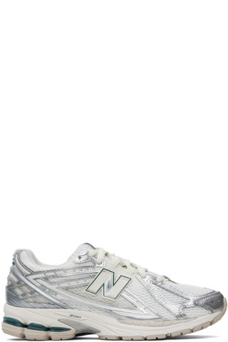 Silver & White 1906R Sneakers | SSENSE