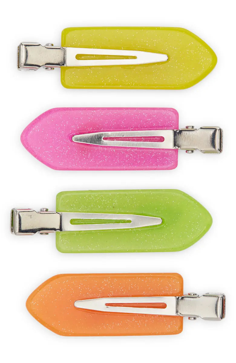 BP. Assorted 4-Pack Sparkle Hair Clips | Nordstrom | Nordstrom
