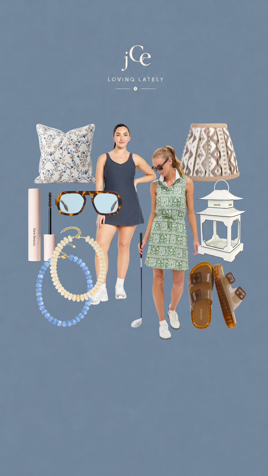 Loving lately - Athleisure dresses for summer (own and love both of these), these pleated lampshades, new pillow design from Jillien Harbor, chunky necklaces, this mascara, sunnies and more  

 #LTKmomlife #LTKHome #LTKSaleAlert