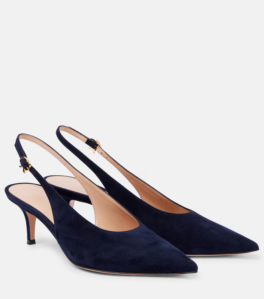 Robbie 55 suede slingback pumps | Mytheresa (US/CA)