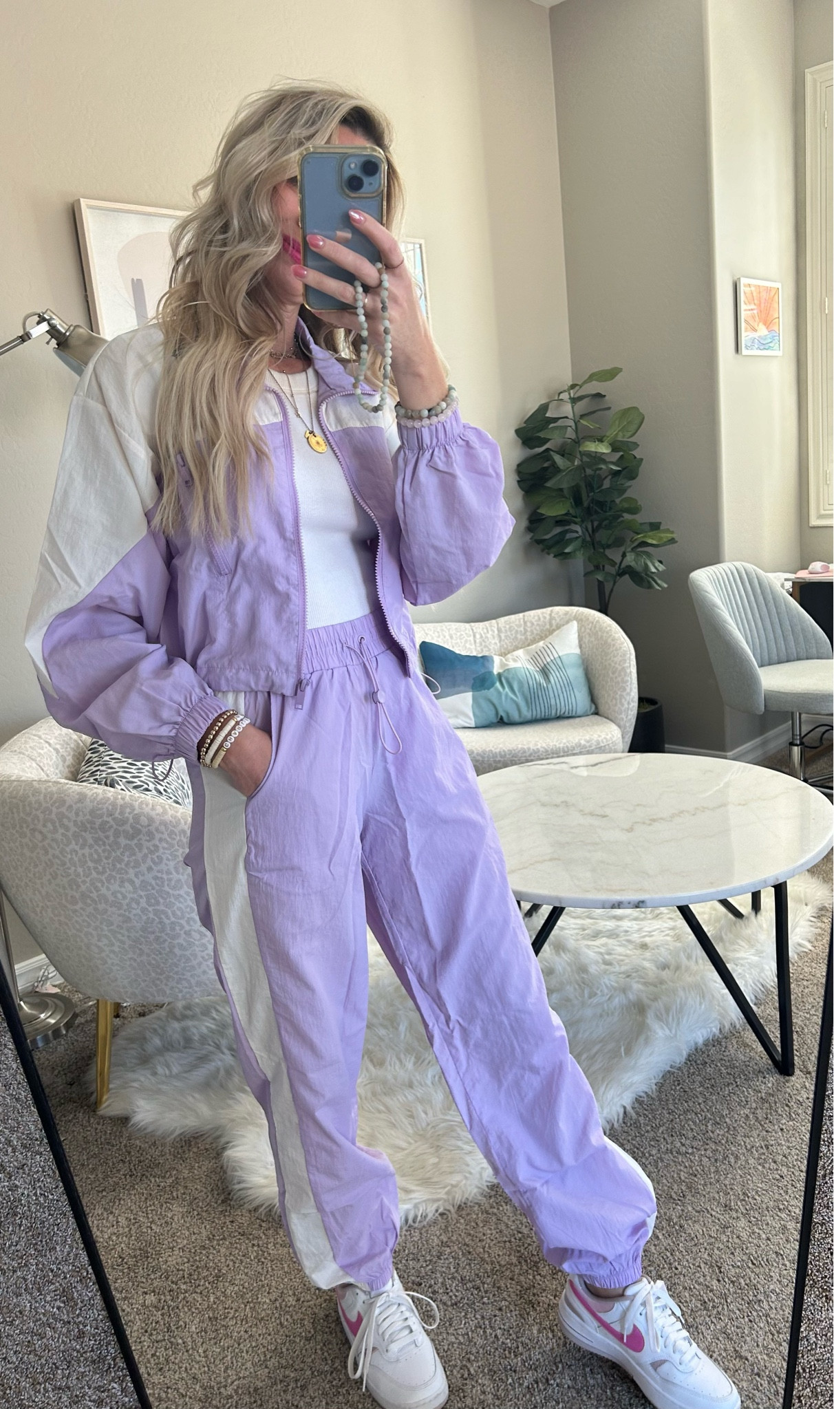 This windbreaker set is sooo fun and comfortable! Its the perfect outfit to just throw on in the morning!!! 

#LTKtravel #LTKstyletip #LTKfindsunder50