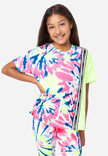 J Sport Color Block Graphic Tee | Justice