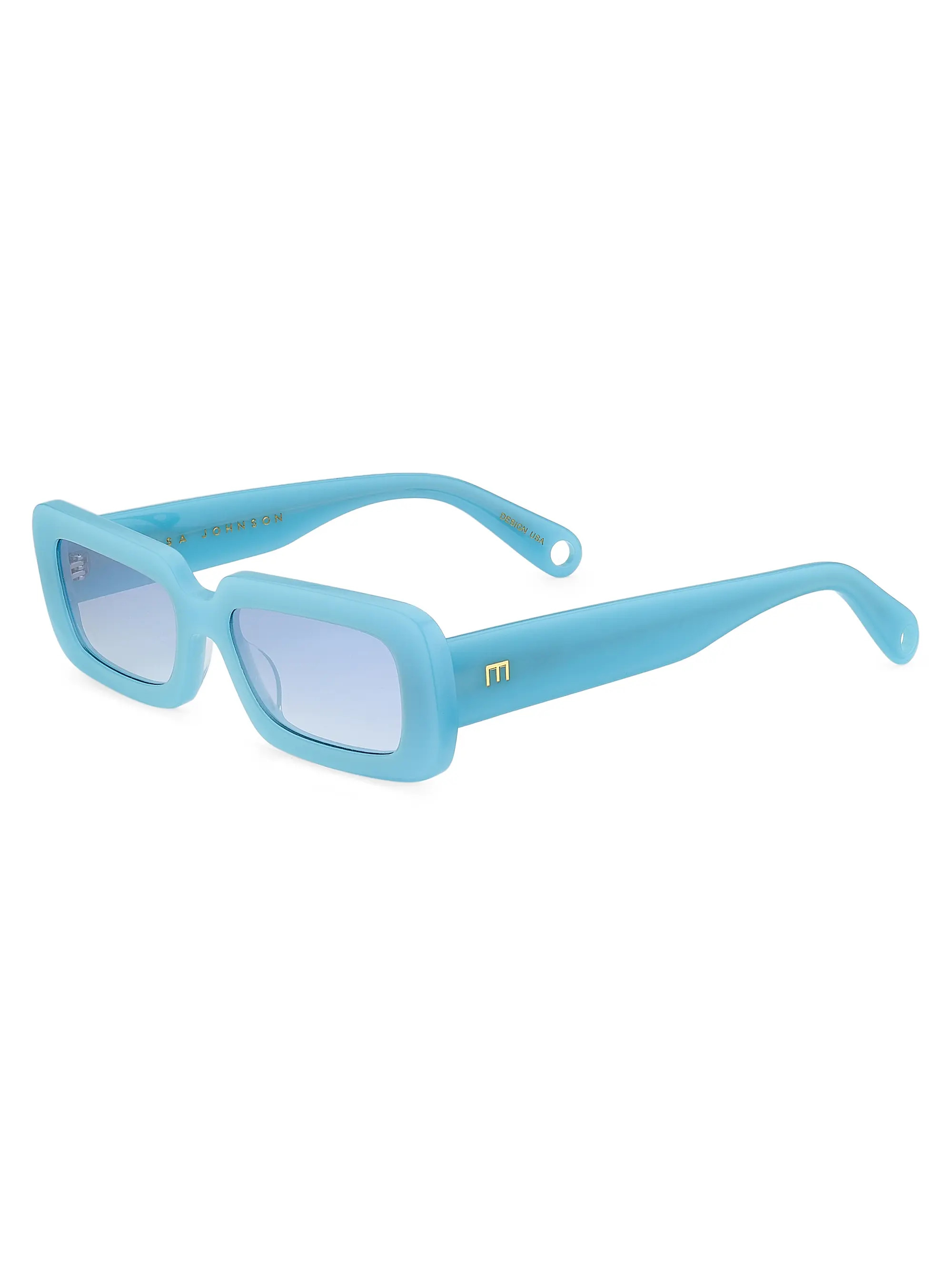 Gigi 54MM Rectangular Sunglasses | Saks Fifth Avenue