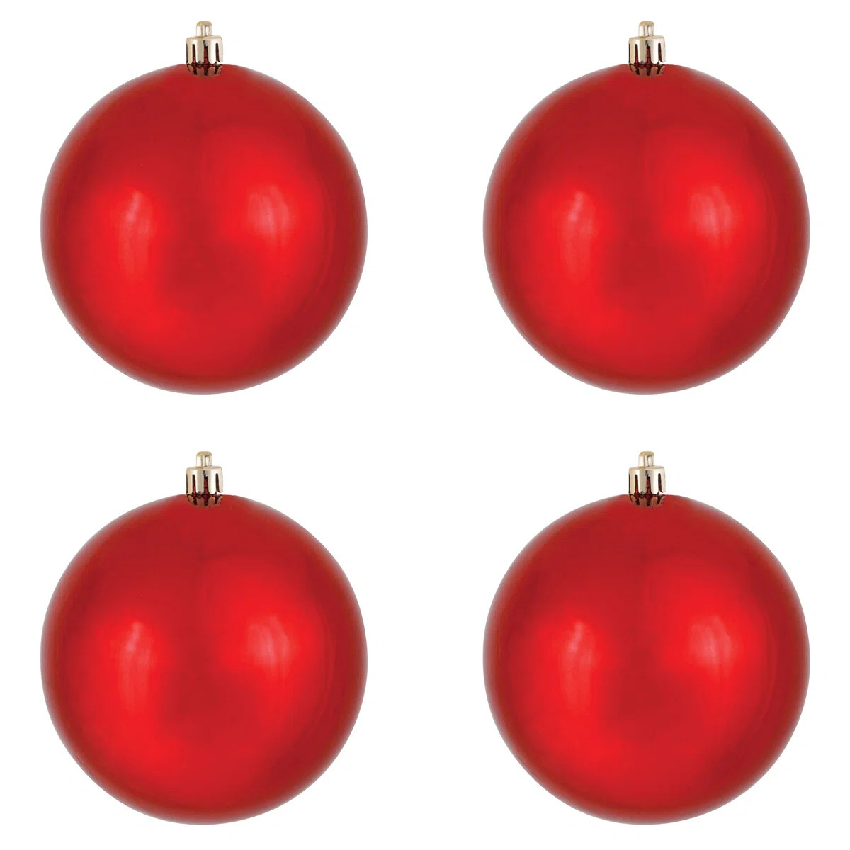 Holiday Décor Ball Ornament (Set of 4) | Wayfair North America
