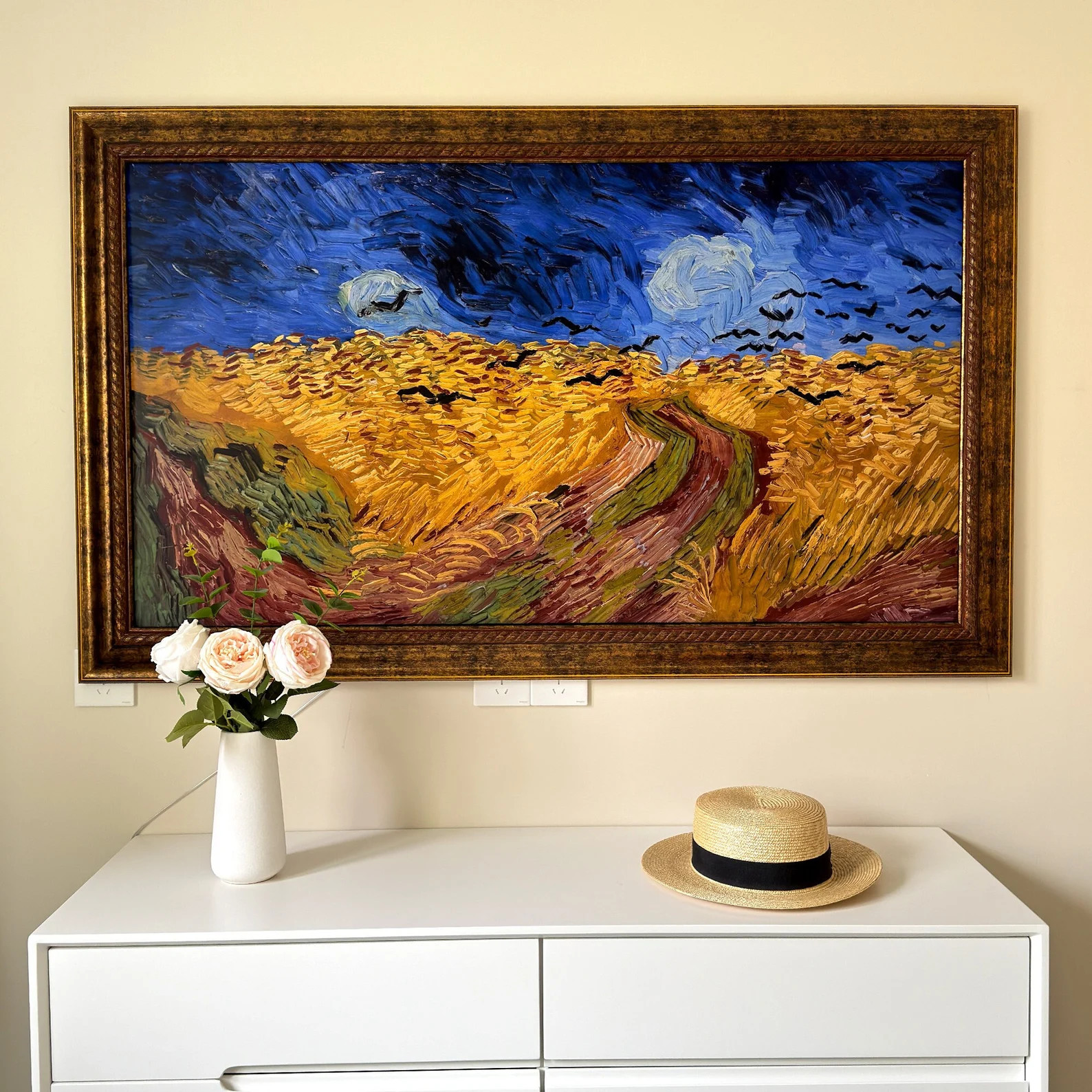 Samsung Frame Tv Bezel, Custom Brand Tv Frame, Brown Tv Frameframe TV Frames, Handmade TV Frame, ... | Etsy (US)