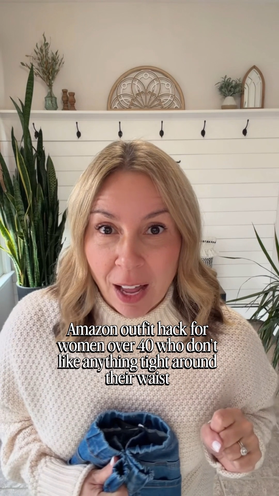 Winter outfit idea! Cute for date night. I’m wearing a medium in the elastic waist jeans and a medium in the peplum top and leopard jacket

#LTKOver40 #LTKPetite #LTKFindsUnder50