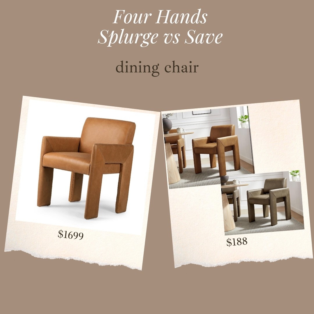 Brand new dining chairs!!!!!! These are so stunning 😍😍perfect look for less for this gorgeous four hands style!  

#LTKHome #LTKStyleTip #LTKSaleAlert