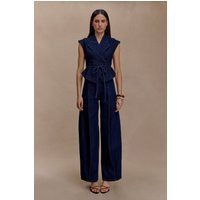 Beatrix High Rise Denim Jeans - Indigo Blue I MESHKI I Size 26 | MESHKI US