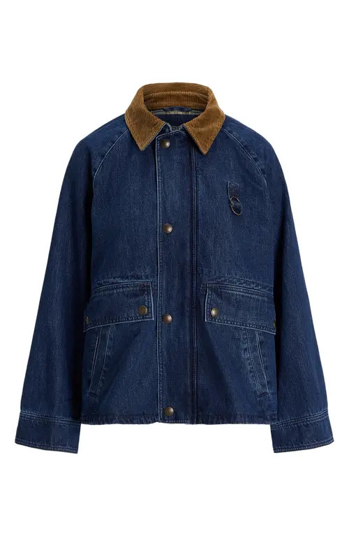 Polo Ralph Lauren Denim Barn Jacket in Poplar Wash at Nordstrom, Size Large | Nordstrom