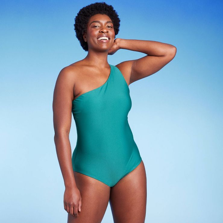 Women's Modern One Piece Swimsuit with Tummy Control - Kona Sol™ | Target