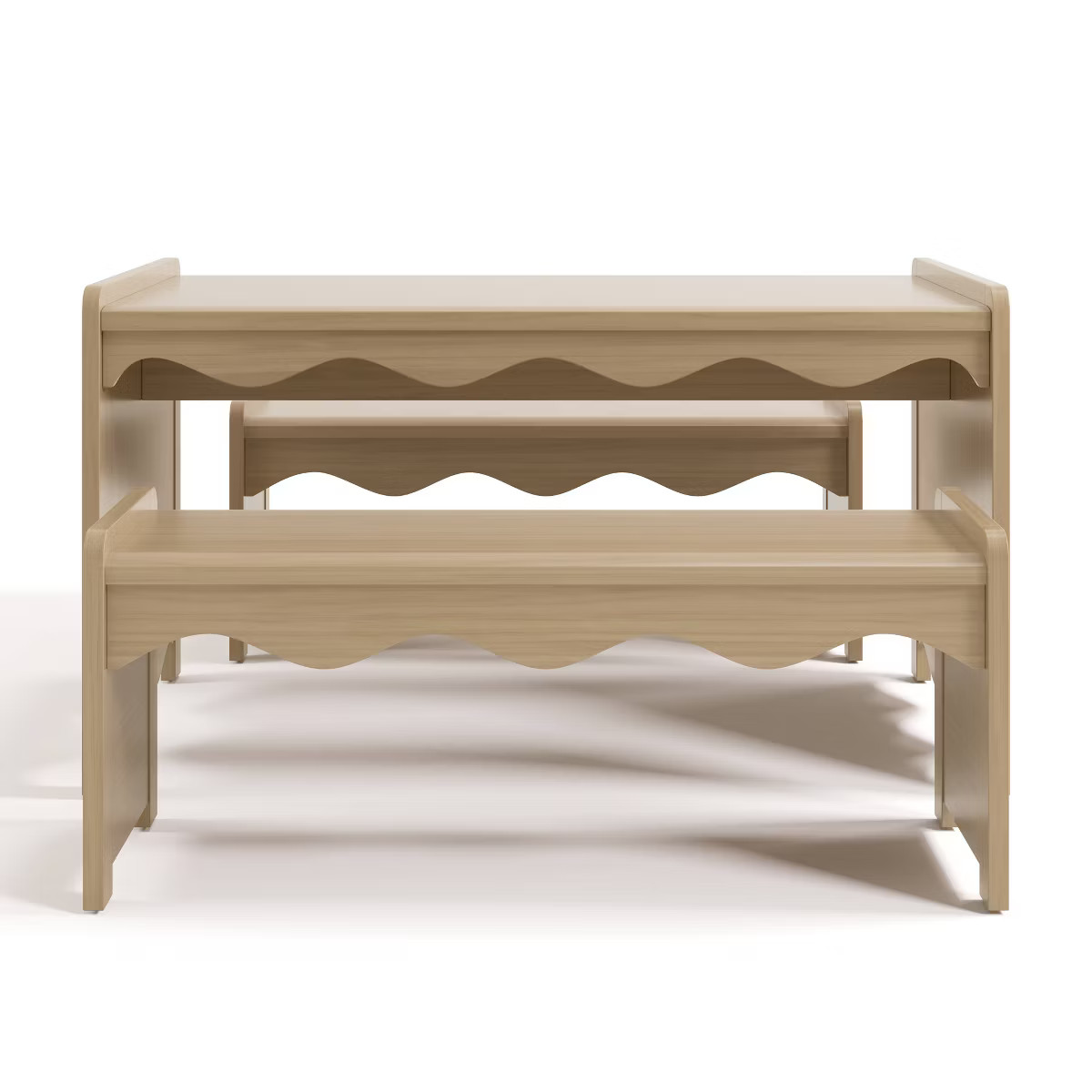 Storkcraft 3pc Casablanca Deluxe Montessori Kids' Table & Bench Set | Target