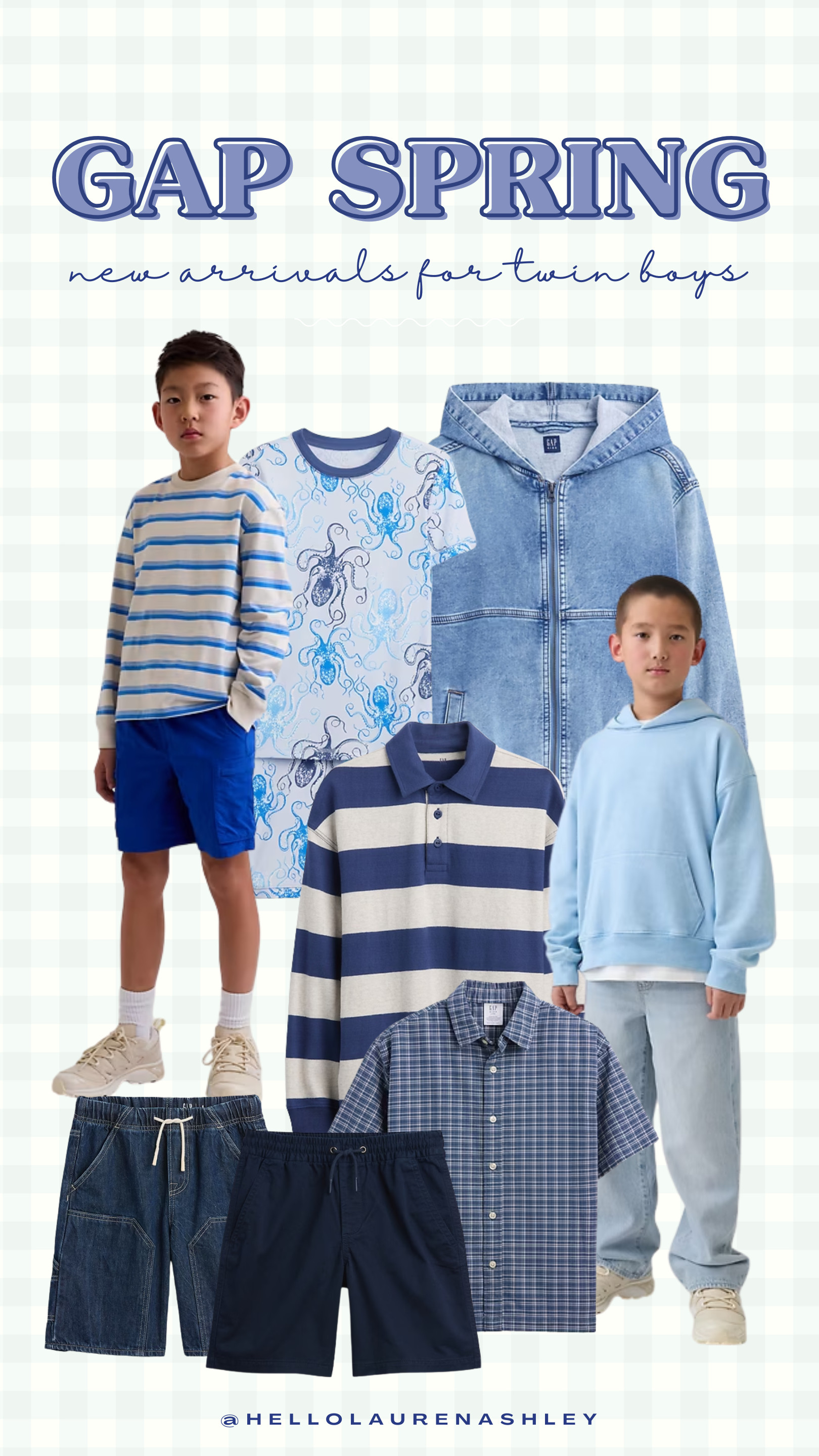 GAP spring outfits for boys 💙 Easy everyday basics, matching sets & cute casual looks perfect for tween boys! 

 #LTKmomlife #LTKSeasonal #LTKKids