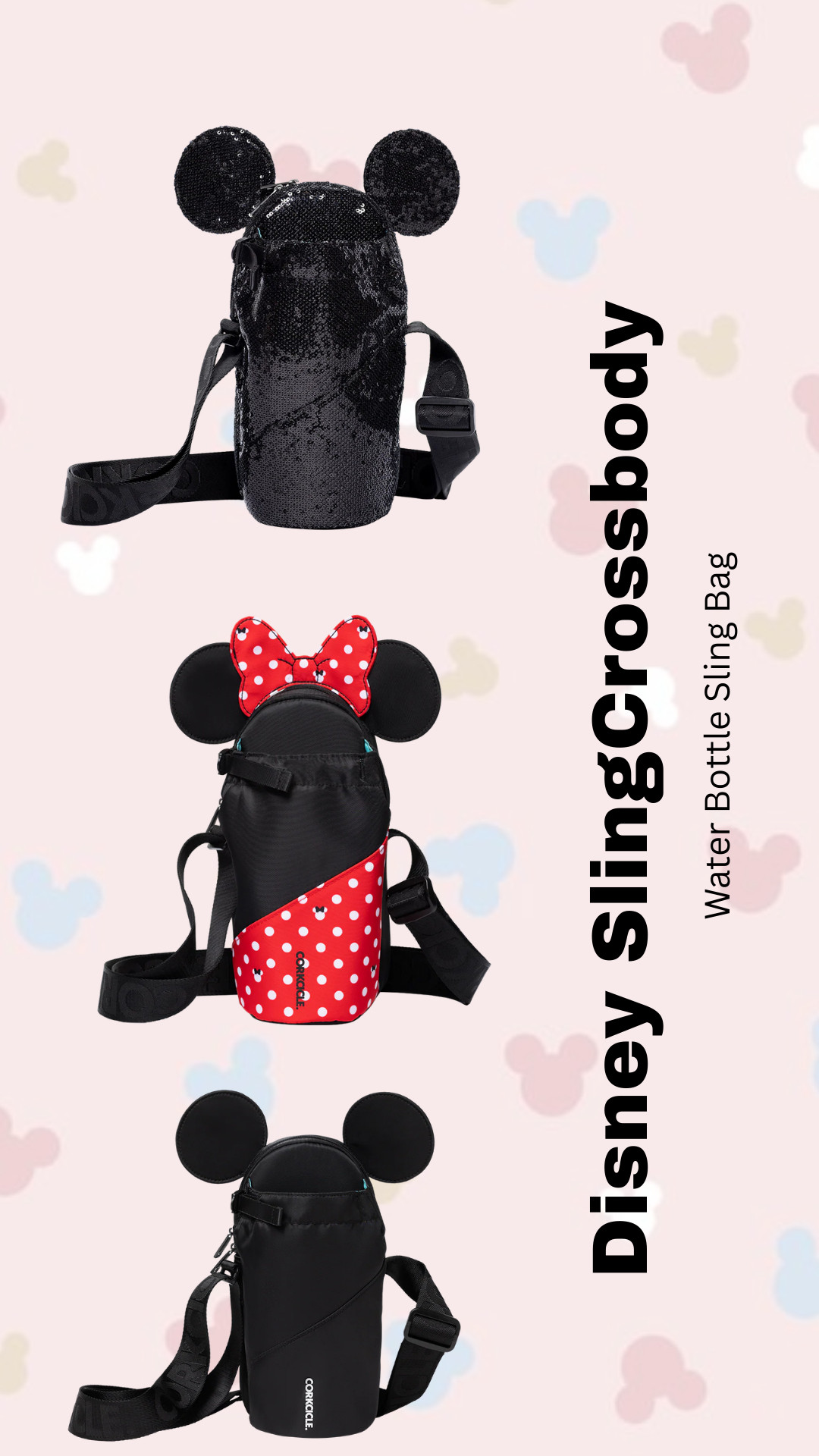 Disney water bottle bag inspo 🖤✨ Cute, hands-free, and perfect for park days.

#LTKFinds #DisneyStyle #ParkDay #DisneyTrip #ThemeParkReady 

 #LTKHome #LTKTravel #LTKKids