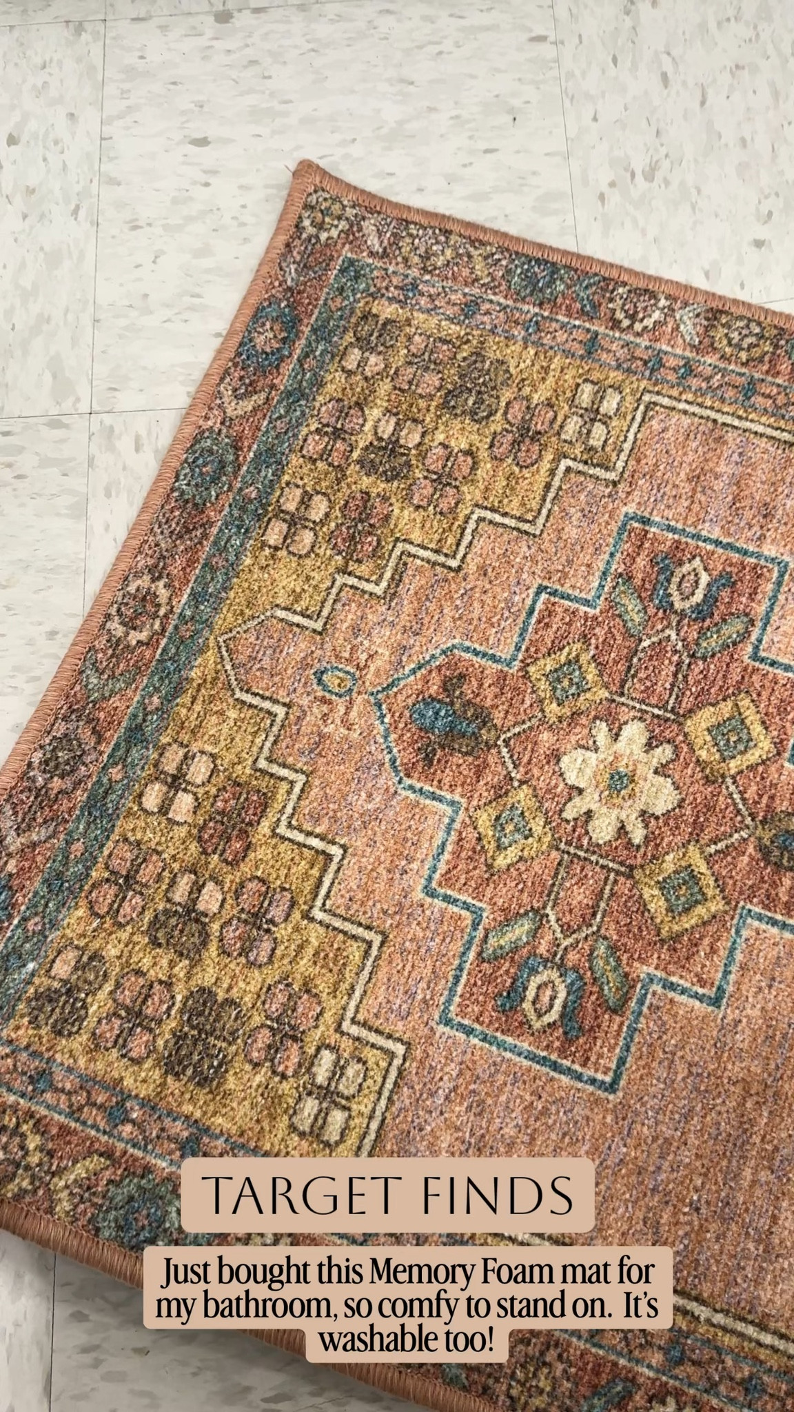 The absolute best update to my master bathroom. This memory foam rugs are super affordable and I’m obsessed.

#bathmat
#targetfinds #bathroomacessories #rugs #targetstyle

#LTKHome #LTKFindsUnder50