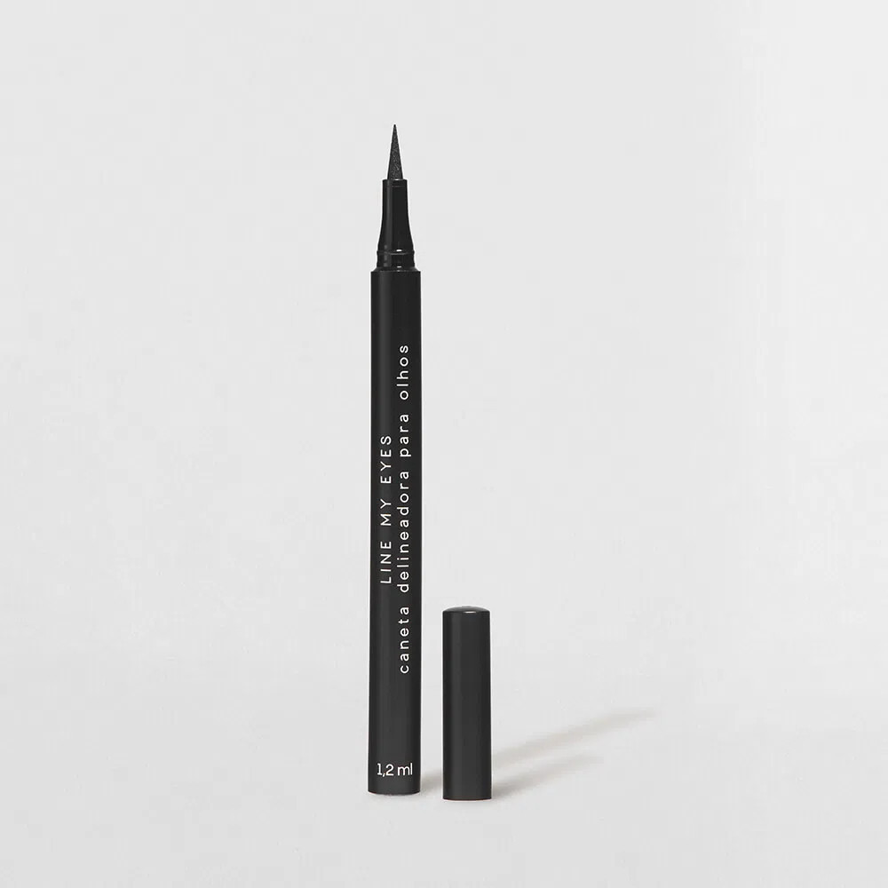 Caneta Delineadora Preta - Line My Eyes Océane Edition 1,2ml | Oceane (BR)