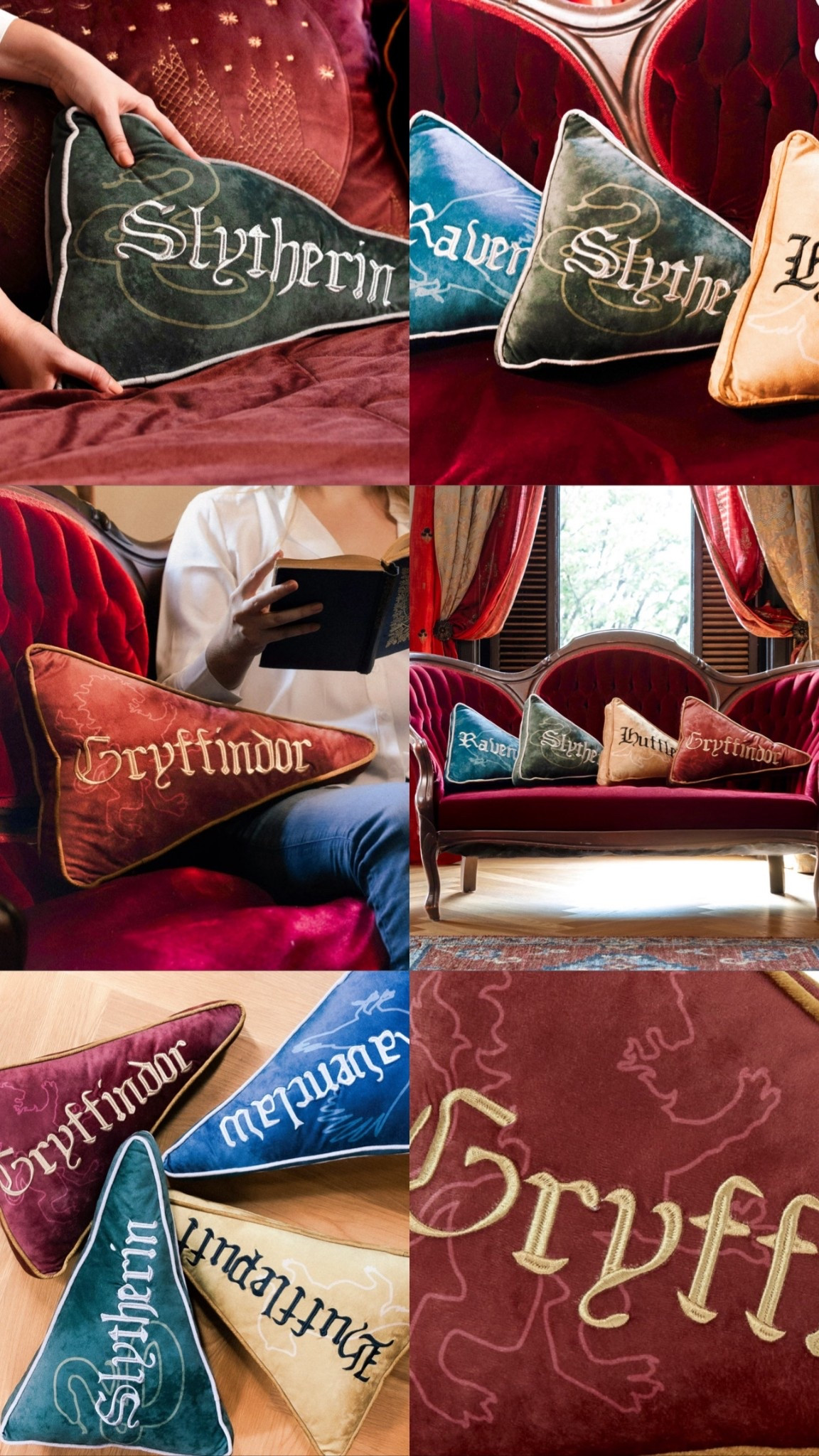 NEW ‼️ Harry Potter velvet pillows 

#LTKHoliday #LTKSaleAlert #LTKGiftGuide