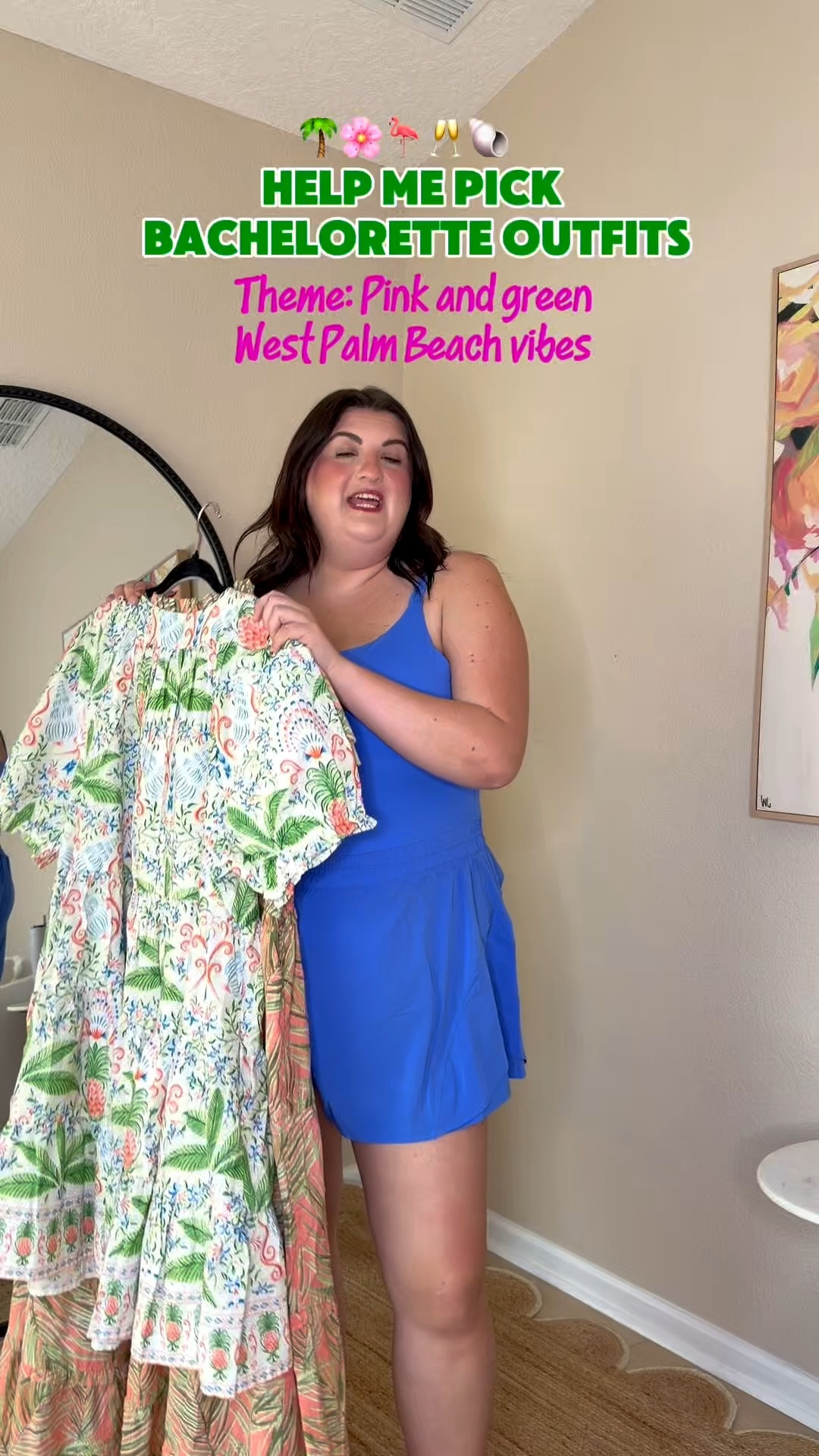 Wearing a 2x in both dresses 