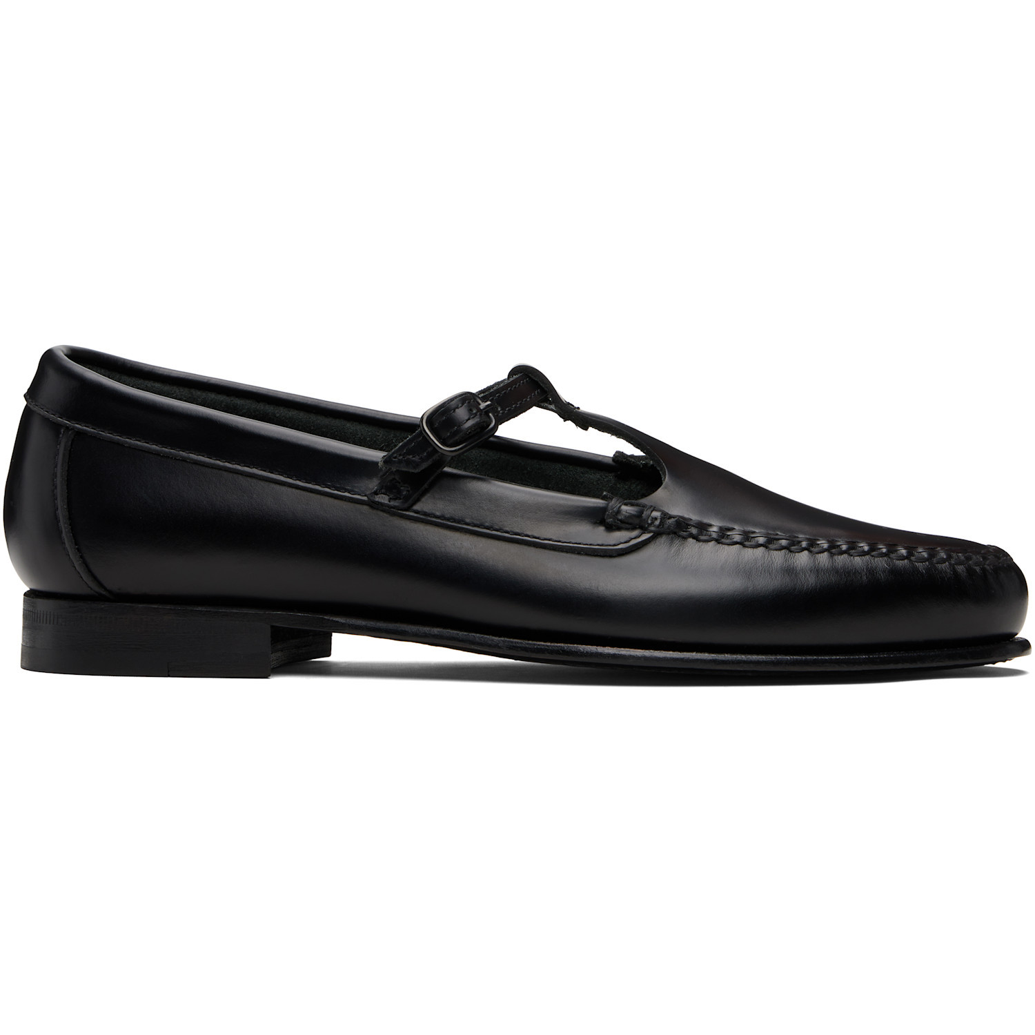 HEREU Black Alcala Loafers | SSENSE