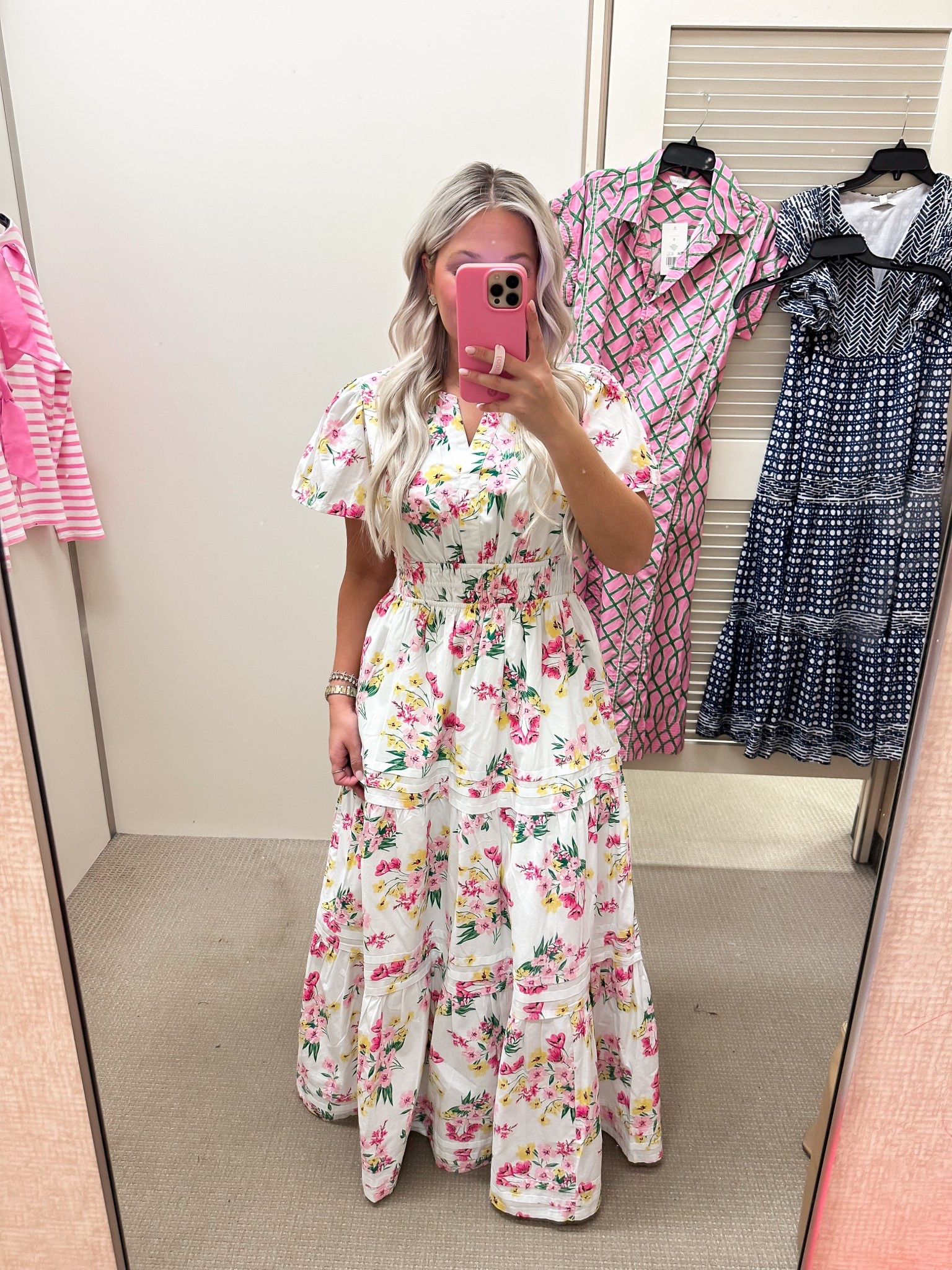 The perfect Easter dress! Wearing size XS! 

#LTKFindsUnder50 #LTKSpringSale #LTKSaleAlert