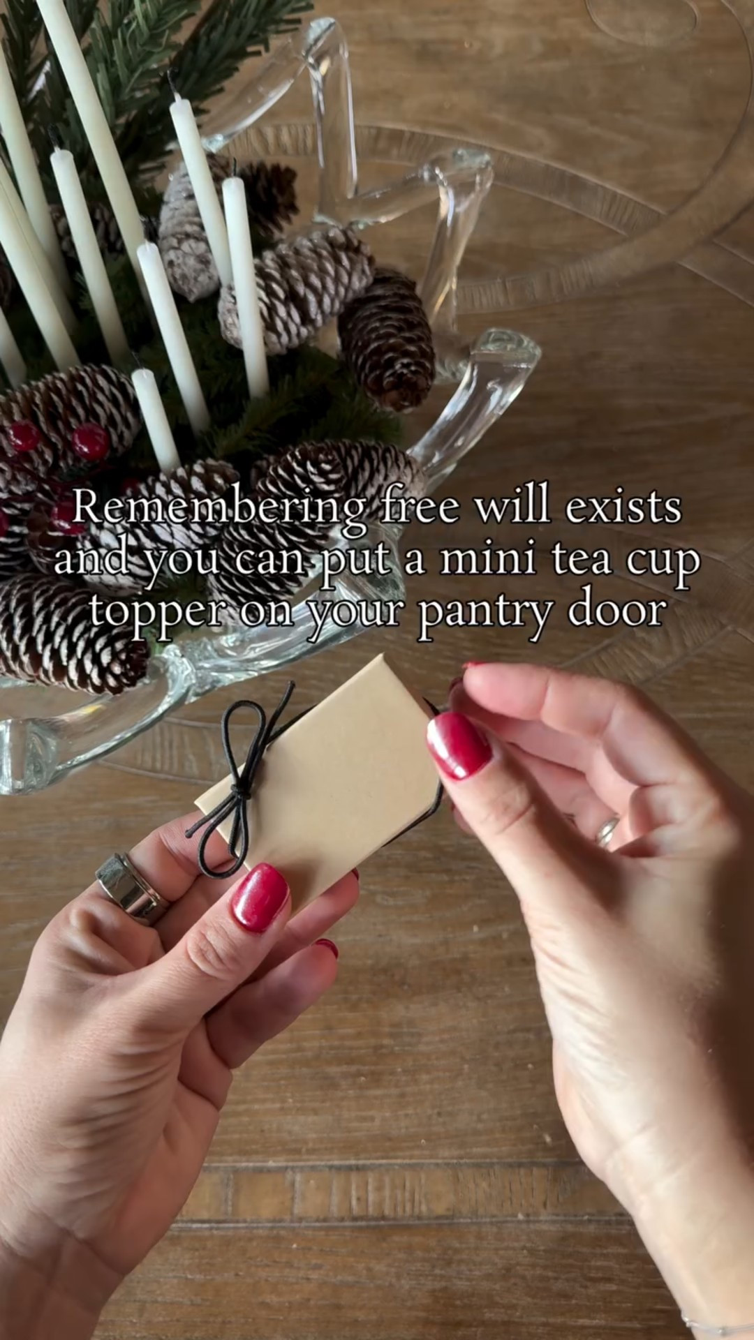 I love Etsy for its unique finds, especially ones that give me a little chuckle every time I walk by 💙 Bets on how long it takes my husband to notice?! 

 #ltkfoodie #ltkhome kitchen decor | kitchen design | unique home decor | cozy home