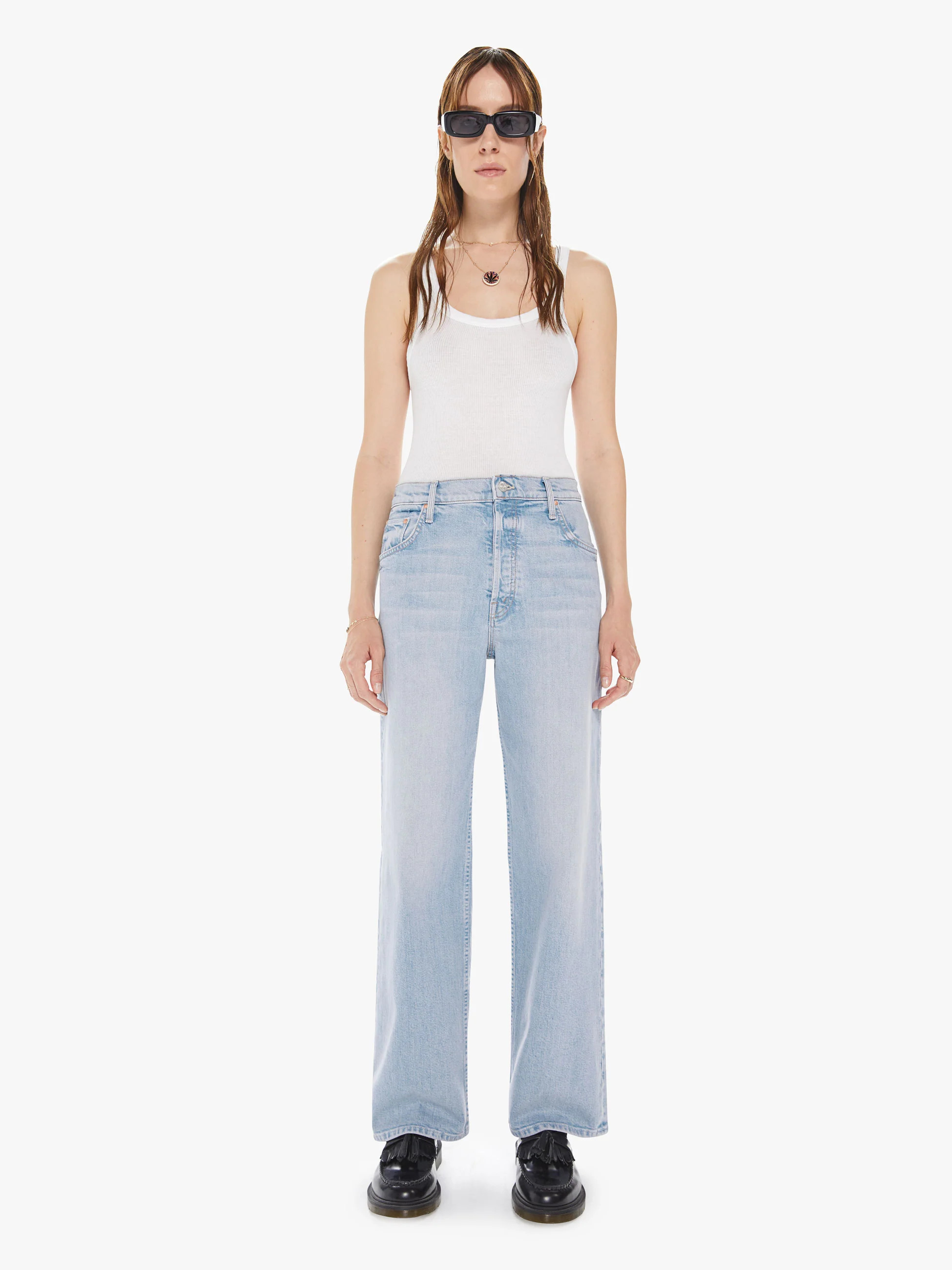 HIGH WAISTED SPINNER SKIMP - PRE-PARTY | Mother Denim