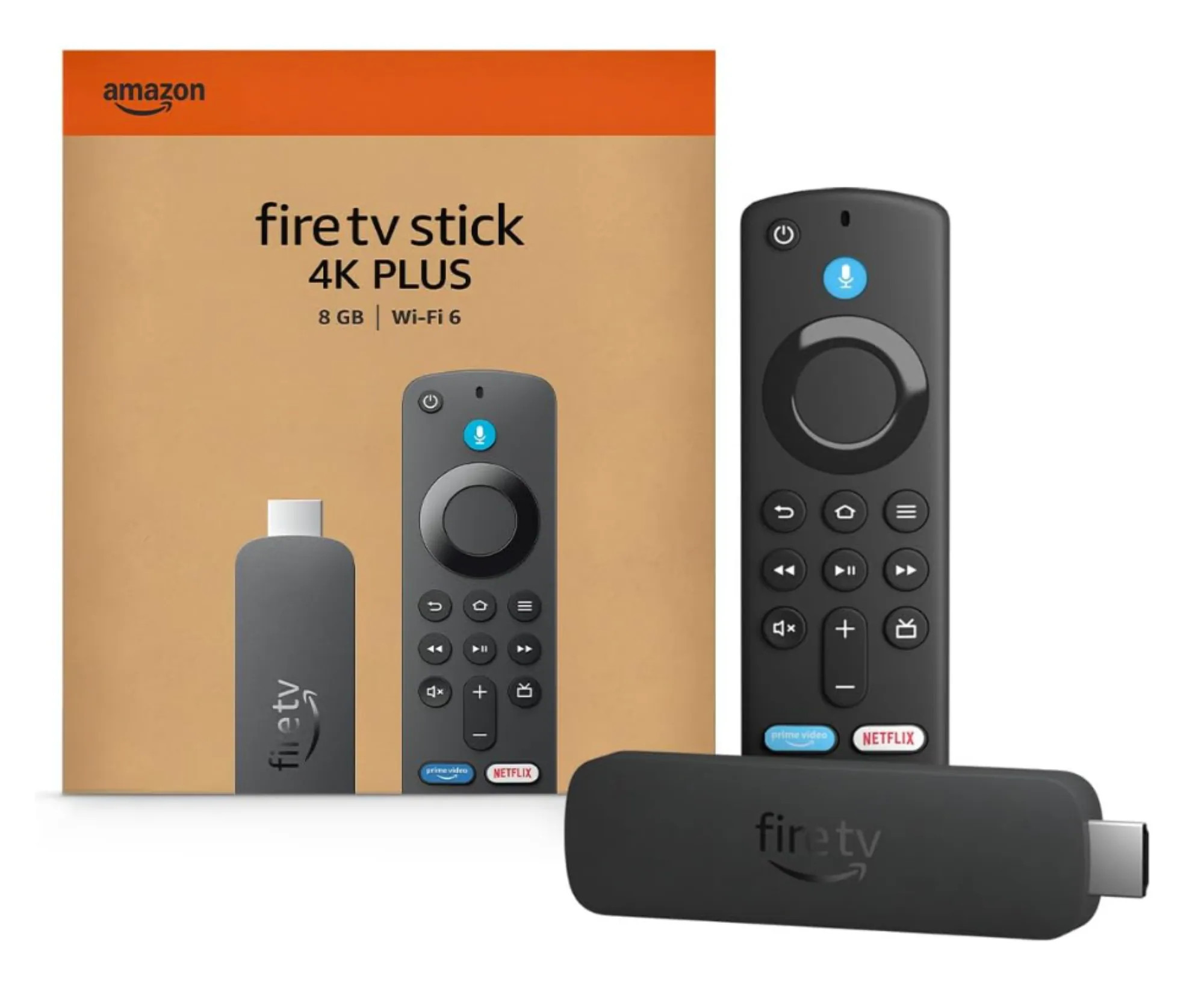 Amazon Fire TV Stick 4K Plus (newest model) with AI-powered Fire TV Search, Wi-Fi 6, stream hundreds of thousands of movies and shows, free & live | Lowe's