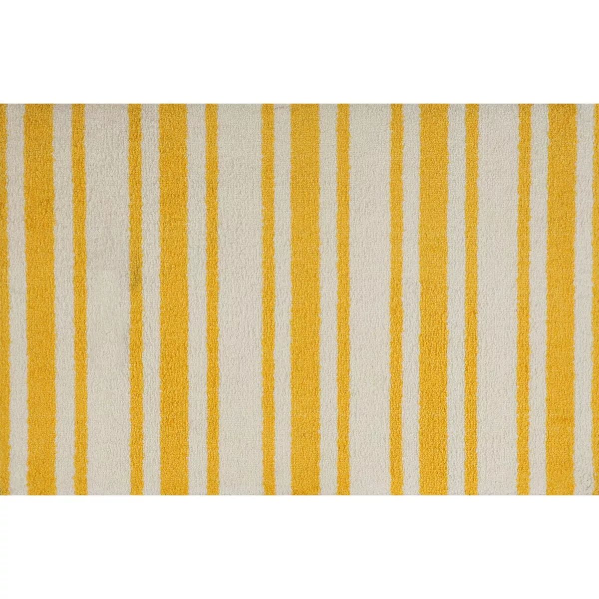 2'x3' ColorStar Timeless Stripe Door Mat Yellow - Bungalow Flooring | Target