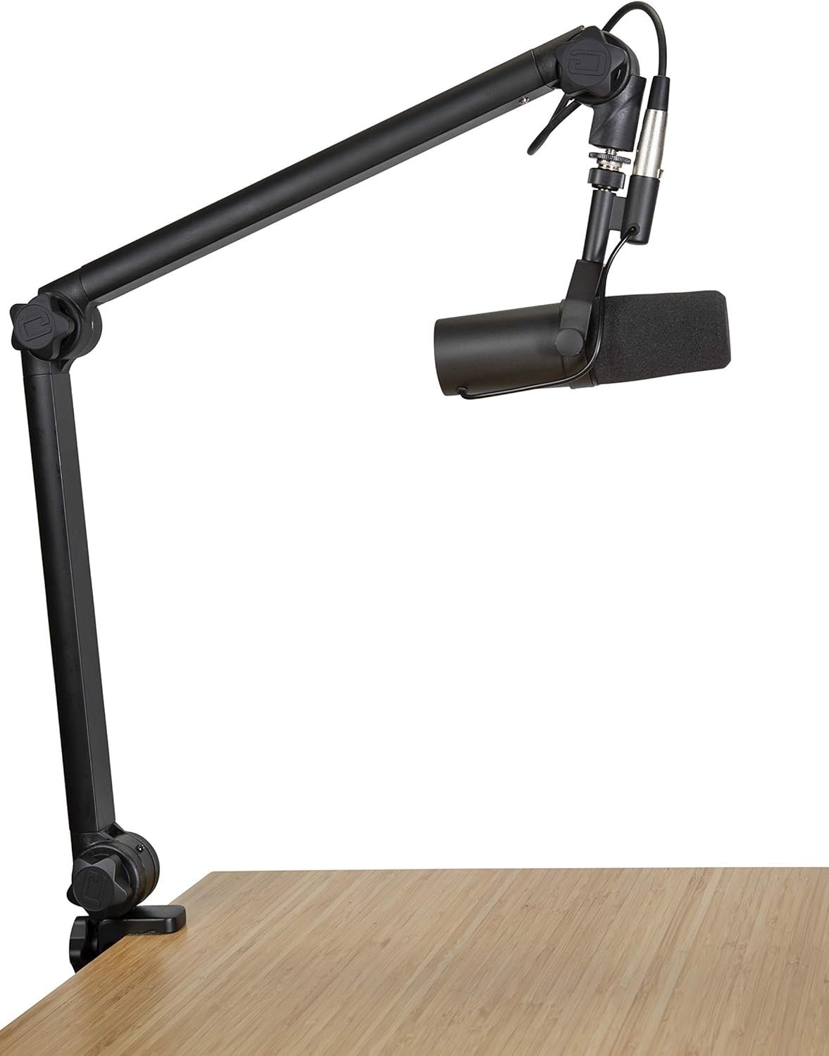 Gator Frameworks Deluxe Desk-Mounted Broadcast Microphone Boom Stand For Podcasts & Recording; In... | Amazon (US)