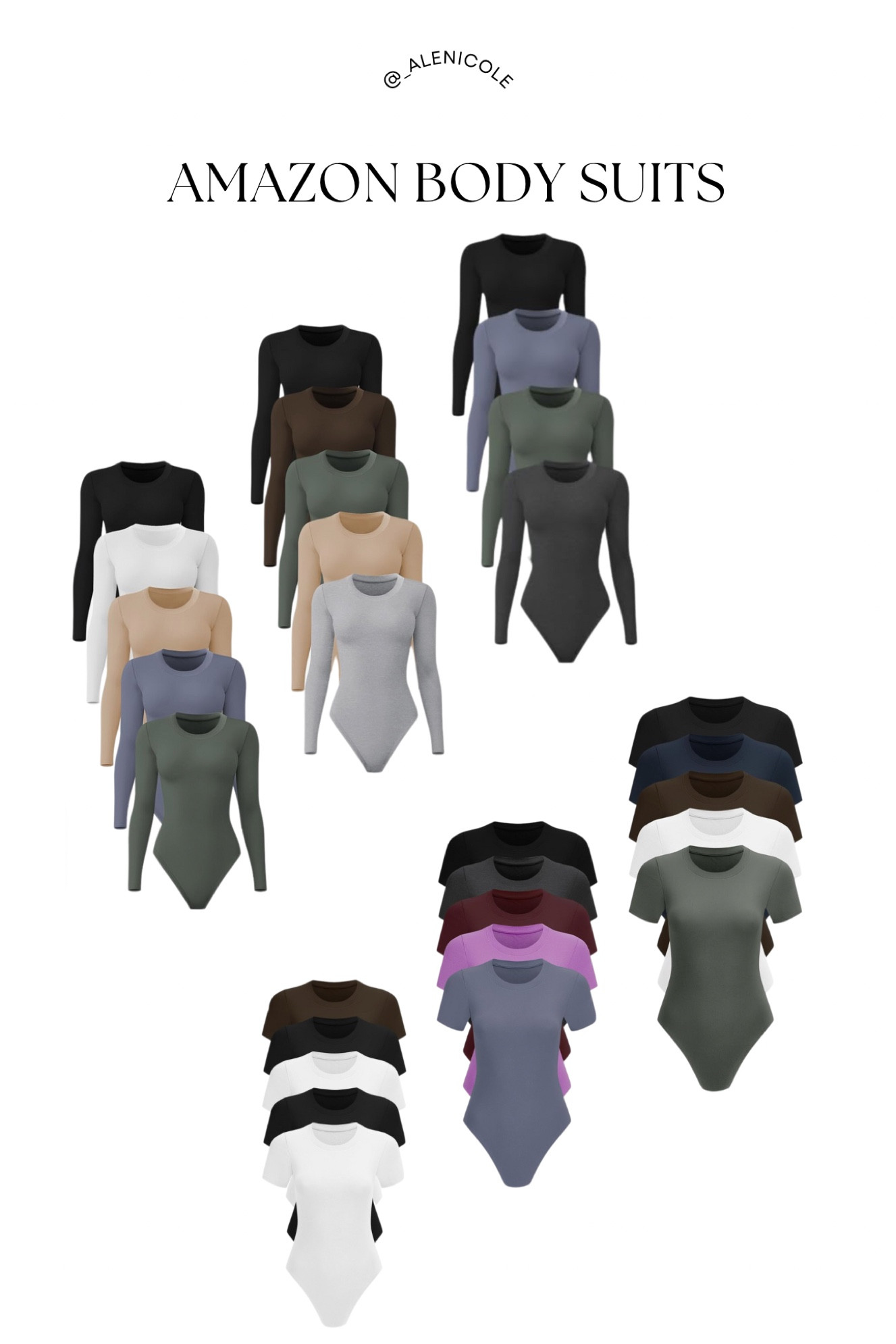 Easy body suits to throw on when you need something cute & quick :) 

#LTKFindsUnder50 #LTKStyleTip #LTKWorkwear