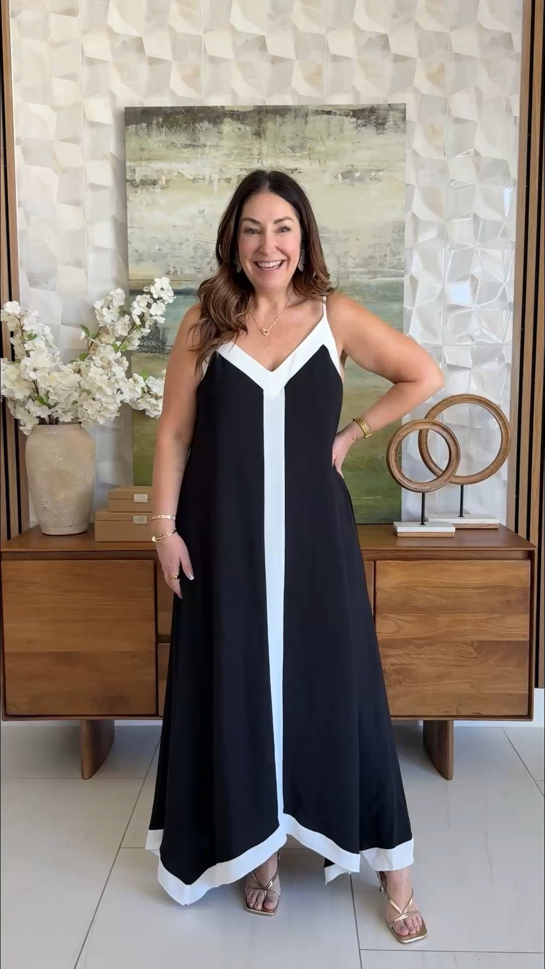 Amazon resort beach vacation dress wearing in large - true to size 

#LTKMidsize #LTKTravel #LTKSeasonal