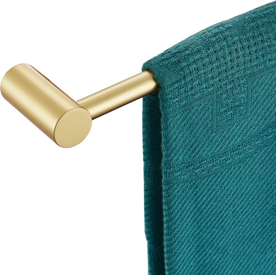 KOKOSIRI Towel Bar Brushed Gold 32-Inch Bath Towel Rack Holders Single Rail for Bathroom Wall Mou... | Amazon (US)