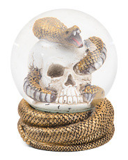 Skull Snake Water Globe | Fall Decor | T.J.Maxx | TJ Maxx