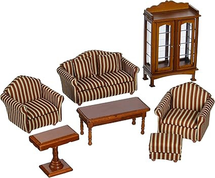 Melissa & Doug Doll-House Furniture- Living Room Set | Amazon (US)
