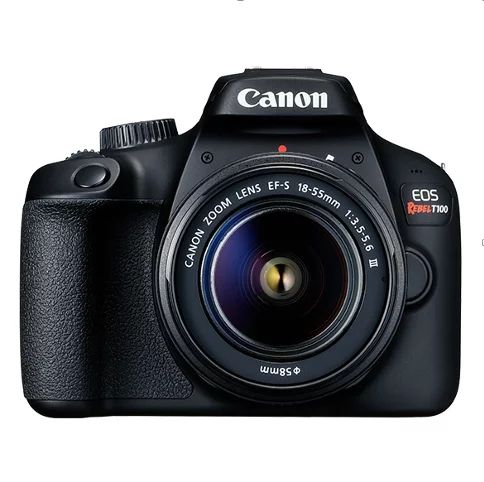 Canon EOS Rebel T100 Digital SLR Camera with 18-55mm Lens Kit, 18 Megapixel Sensor, Wi-Fi, DIGIC4... | Walmart (US)