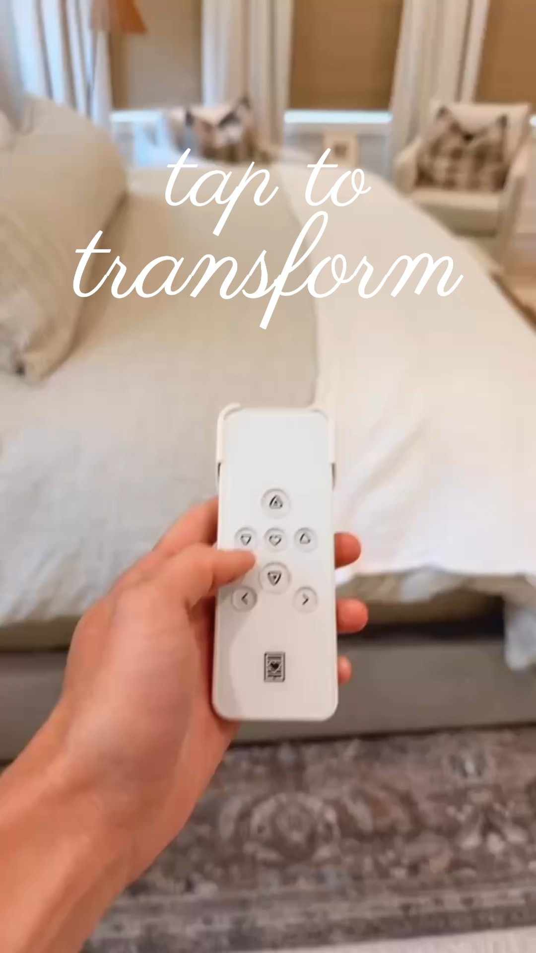 Let there be light… or not 😉✨ Sharing how I use these motorized shades to control natural light in our bedroom with just one click! 🛏️🪟 A game-changer for cozy mornings and lazy evenings 💡
#porcheandco #bedroomdesign #motorizedshades #smartshades #windowtreatmentideas #modernbedroom #cozyhomevibes #interiordetails #hometechstyle #neutralbedroom 


#LTKHome #LTKOver40 #LTKStyleTip