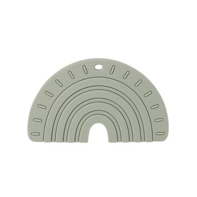 Pretty Please Teethers Rainbow & Rays Teether - Eucalyptus | Target