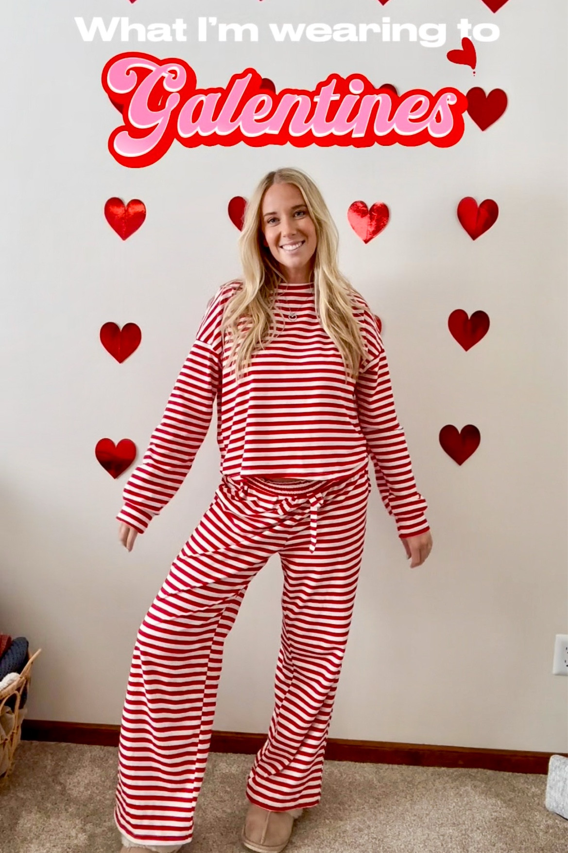 Amazon lounge set ❤️
Wearing a medium! 

#LTKootd #LTKmomlife #LTKBump