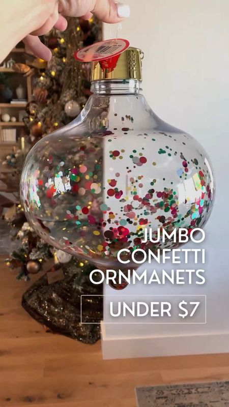 Large confetti ornaments under $7!
Sale alert
Walmart finds
Jumbo ornaments
Shatterproof ornaments
Kids Christmas decor
Christmas tree decor


#LTKSeasonal #LTKsalealert #LTKHoliday
