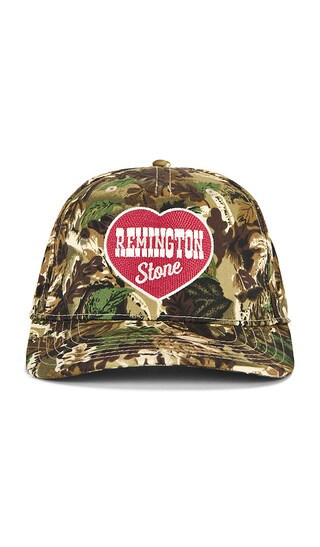 Remington Stone Big Heart Hat in Green. | Revolve Clothing (Global)