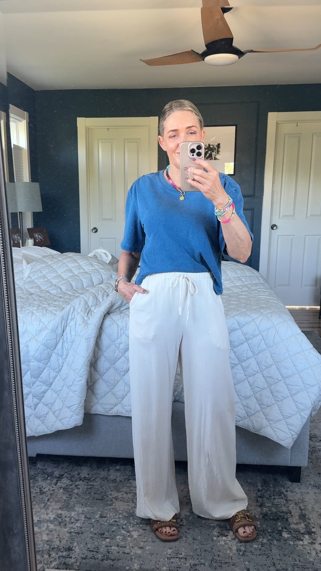 Summer outfit idea.

Summer outfits, linen pants, travel outfits, beaded jewelry, over 50 style, over 40 style, affordable fashion, business casual workwear, mom looks, summer trends

#LTKgrwm #LTKootd #LTKSeasonal