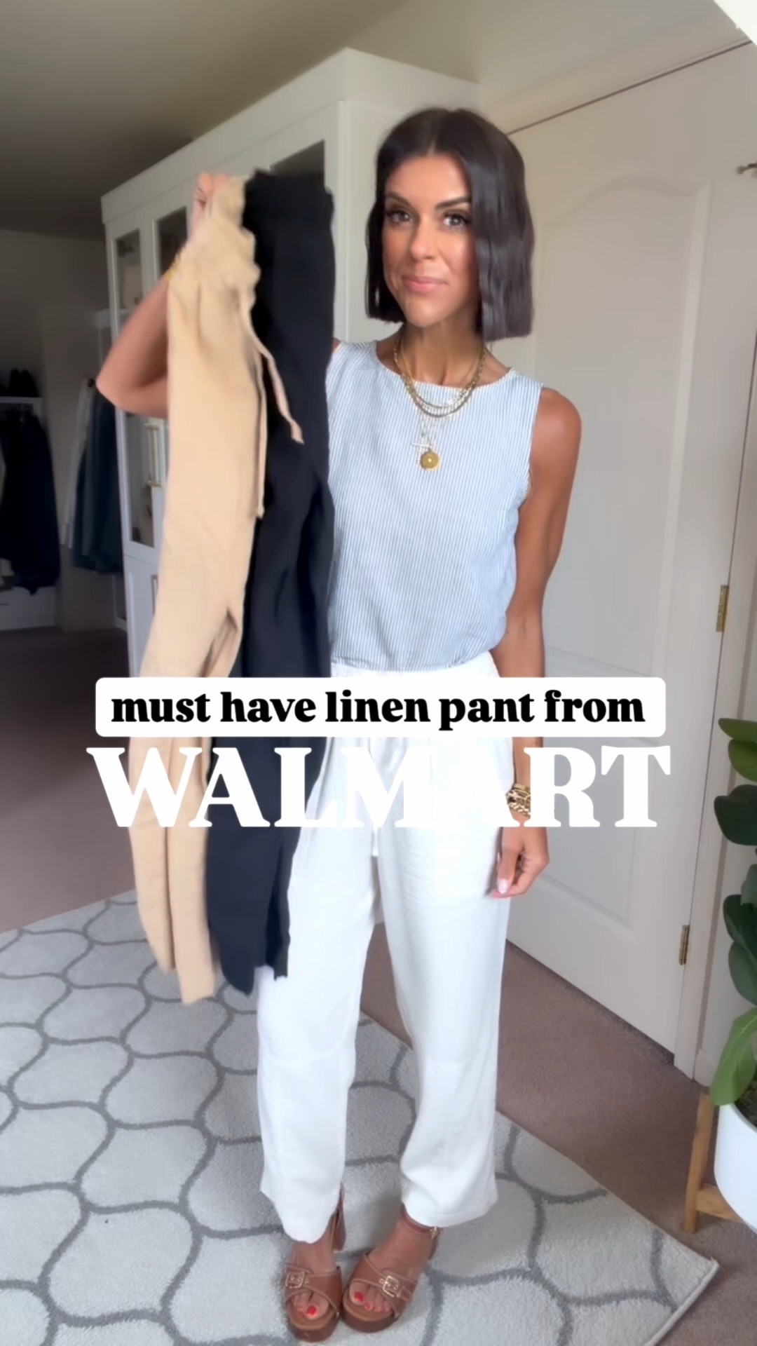 Walmart Linen pants! I’m 5’5 and in size xs in everything. 

#LTKstorytime #LTKootd #LTKmomlife