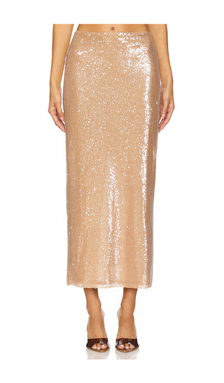 Noella Skirt in Neutral | Revolve Clothing (Global)